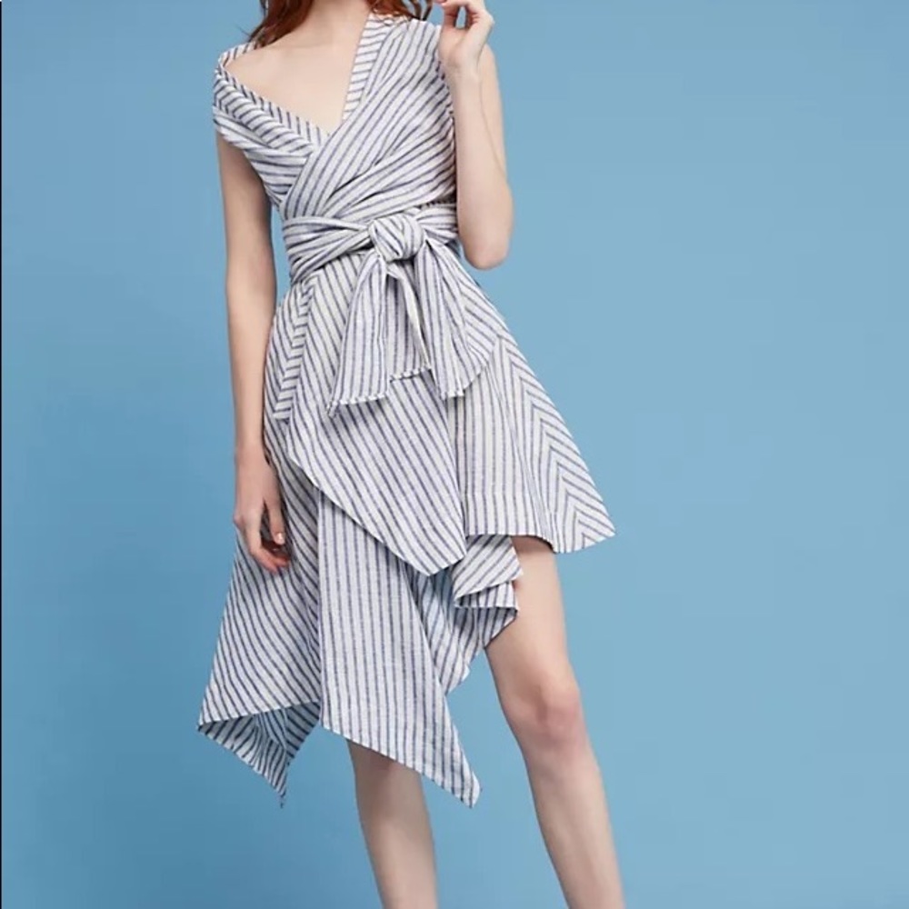 Acler Pari Striped Dress